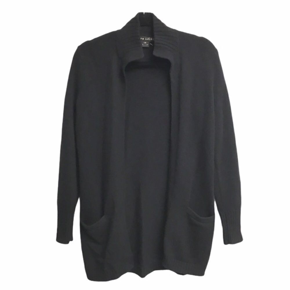 RALPH LAUREN Black Label Wool Cashmere Silk Cardigan Medium
